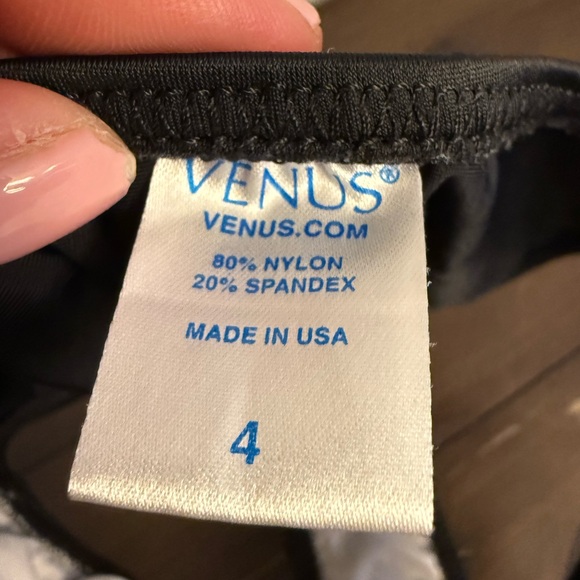 VENUS Classic Black Swim Bottom - Picture 2 of 4